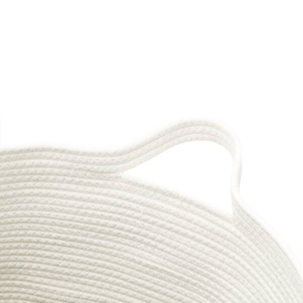 Panier de rangement design moderne - Marron et Blanc – Image 6