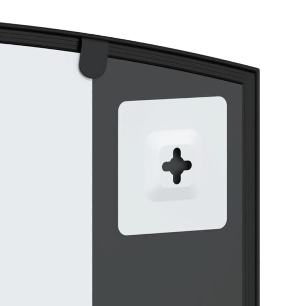 Miroir mural noir arche fer – Image 6