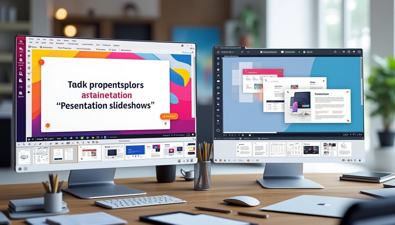découvrez deux logiciels ergonomiques et performants pour réaliser facilement des diaporamas de présentation captivants. parfait pour les entreprises, les étudiants et les créatifs, ces outils vous permettront de mettre en valeur vos idées de manière professionnelle et dynamique.