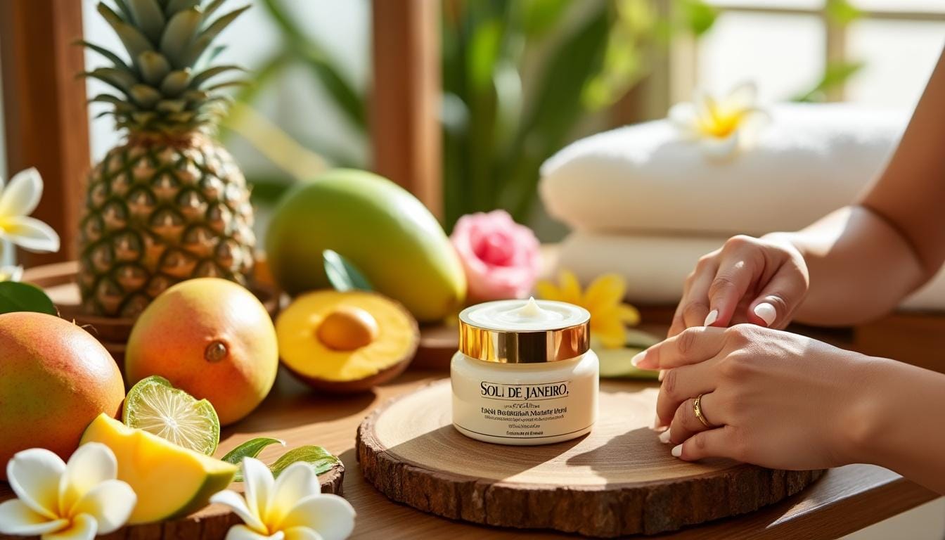 découvrez les bienfaits de la crème sol de janeiro, un soin nourrissant qui hydrate en profondeur et sublime la peau. offrez-vous une expérience sensorielle unique avec cette crème riche en ingrédients naturels, pour un teint éclatant et une sensation de douceur inégalée.