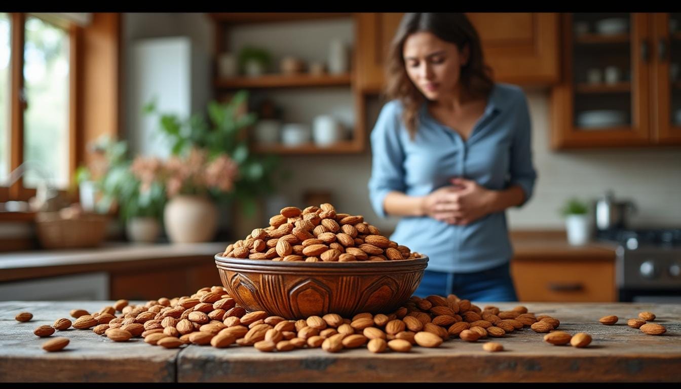 découvrez les effets insoupçonnés d'une consommation excessive d'amandes. cet article met en lumière les dangers méconnus pour votre santé, allant des troubles digestifs aux risques d'allergies. apprenez à savourer ce super-aliment en toute sécurité !