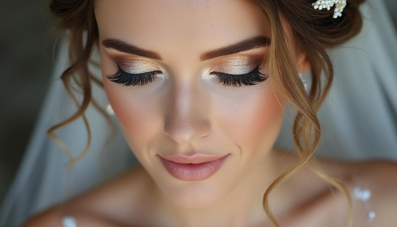 découvrez le maquillage parfait pour mettre en valeur vos yeux bleus le jour de votre mariage. des conseils d'experts pour choisir les teintes et techniques qui illumineront votre regard et ajouteront une touche d'élégance à votre beauté nuptiale.