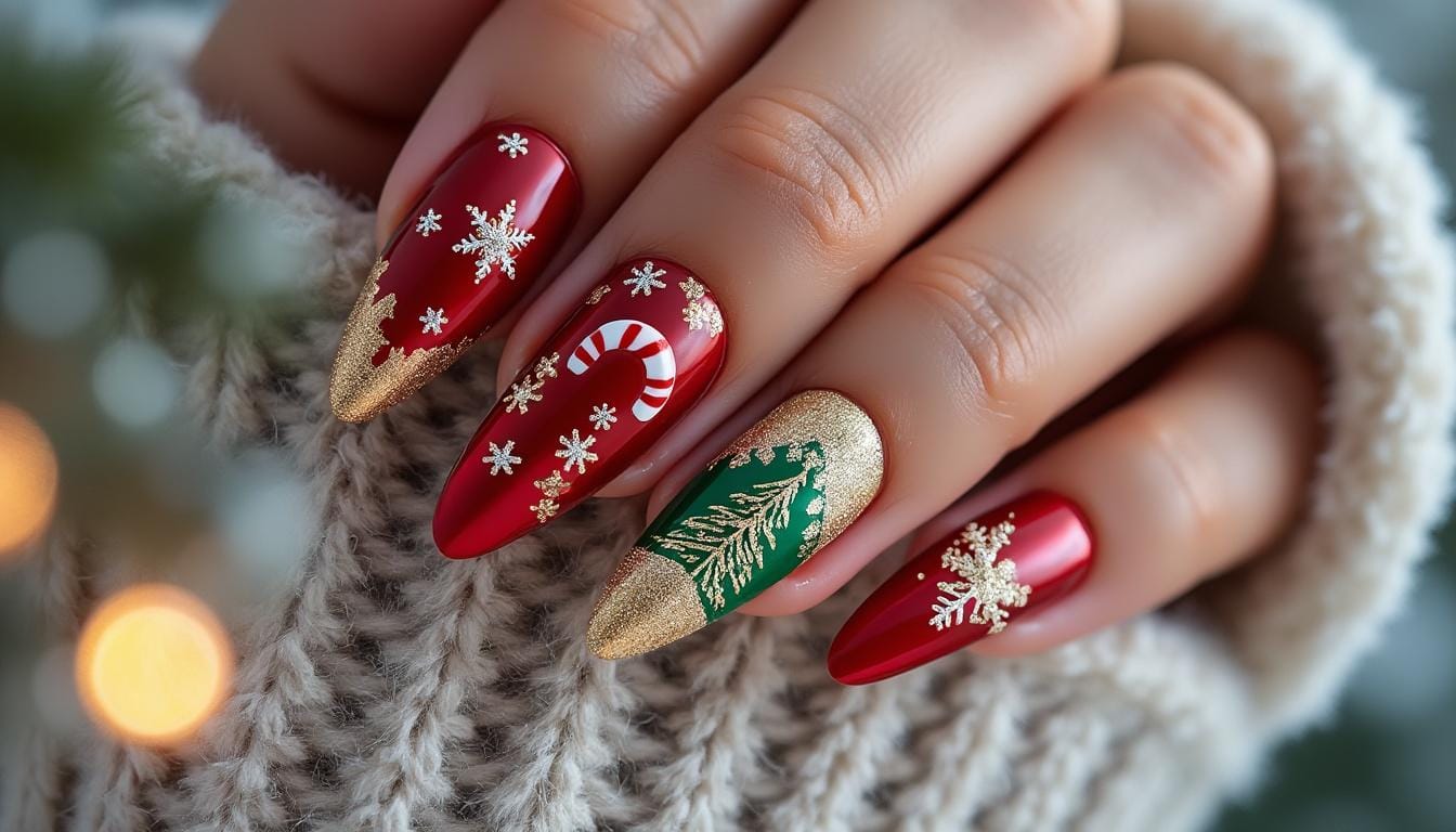 découvrez des idées créatives pour des manucures festives en 2025 avec notre guide des ongles de noël. inspirez-vous des designs uniques et tendance pour célébrer les fêtes avec style et originalité!