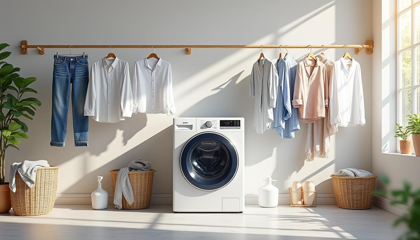 découvrez des conseils pratiques pour sécher efficacement votre linge avec votre machine à laver. optimisez votre quotidien en apprenant à utiliser les fonctionnalités de votre appareil pour un linge parfaitement sec et frais.