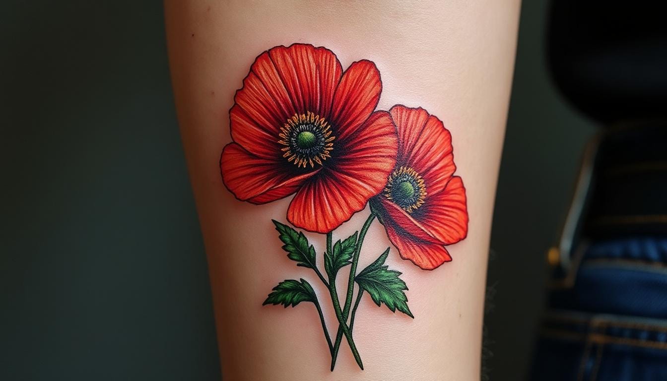 découvrez le tatouage coquelicot, un symbole vibrant de beauté et de résistance. apprenez son histoire, son importance culturelle et comment ce motif floral délicat exprime des valeurs de force et de mémoire à travers l'art corporel.