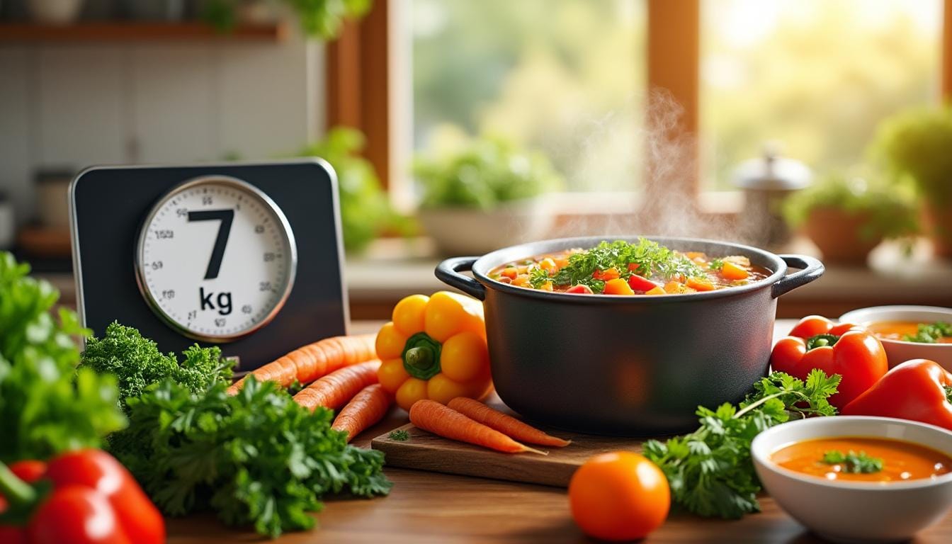 découvrez comment perdre jusqu'à 7 kg en seulement 10 jours avec la soupe brûle-graisse naturelle. astuces, recettes et conseils pour une perte de poids rapide et saine !