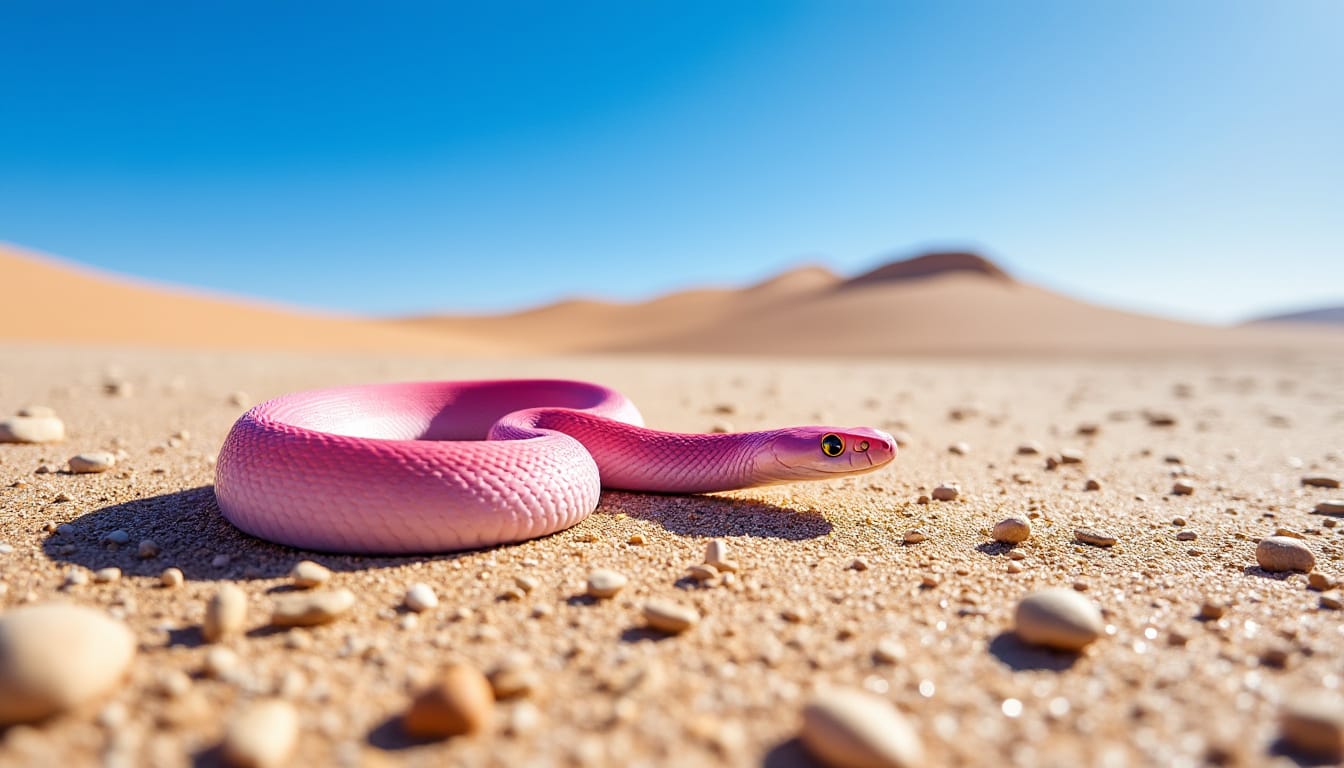 découvrez tout ce qu'il faut savoir sur le serpent rose en 2025 : son habitat, ses particularités, son alimentation et des informations fascinantes sur cet animal mystérieux.