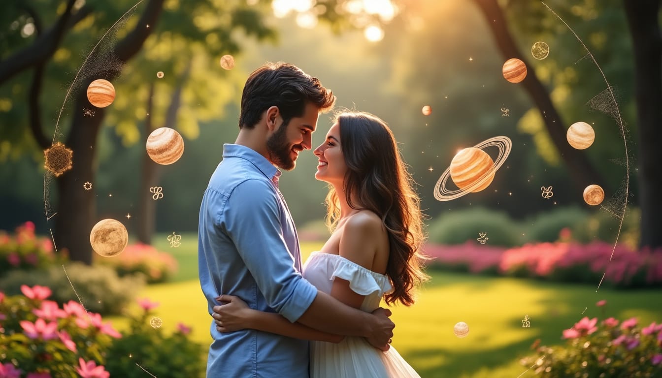 explorez la synastrie gratuite et découvrez comment l’astrologie peut analyser la compatibilité amoureuse entre deux personnes. trouvez des réponses sur votre relation en quelques clics !